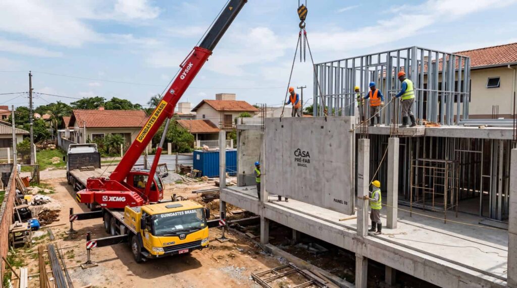 Custos de casas pré-fabricadas em 2026: valores atualizados