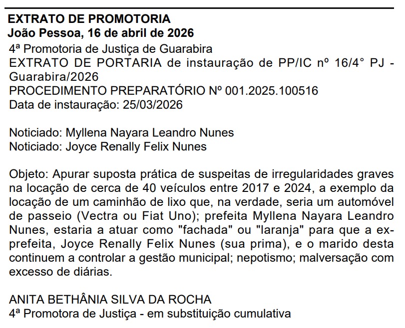 MP abre investigação sobre gestão de Duas Estradas