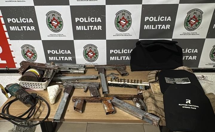 Fábrica clandestina de armas fechada em João Pessoa