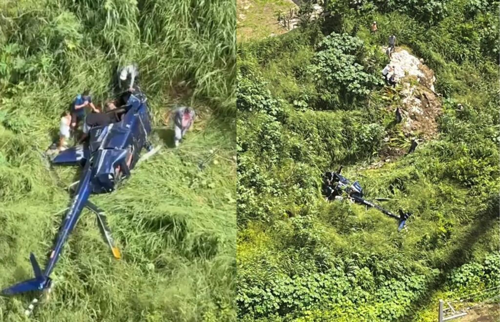 Piloto preso por pilotar helicóptero sem habilitação