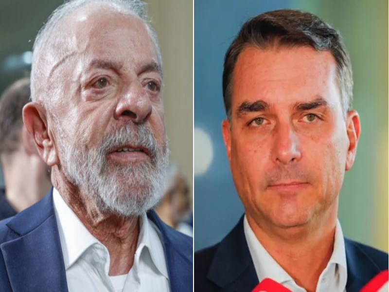 Datafolha: Flávio supera Lula por um ponto no segundo turno