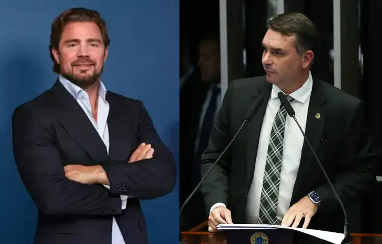 Aliados mantêm Flávio na direita; áudio com Vorcaro preocupa