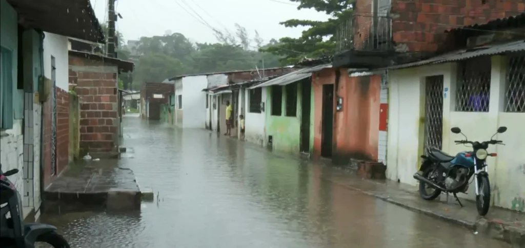 Inmet alerta para chuvas intensas na Paraíba até 23h59