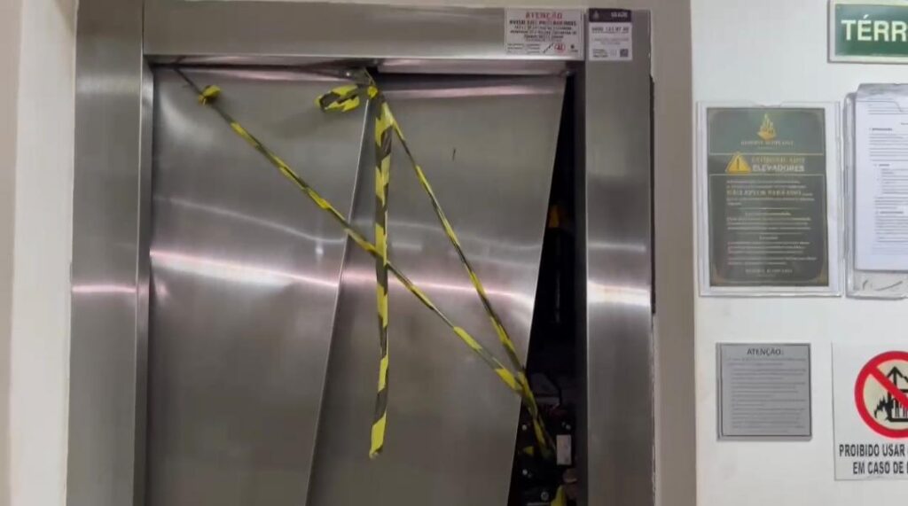 Elevador despenca no Altiplano e deixa três feridos