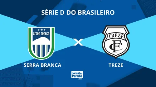 Serra Branca x Treze: Série D, 16/05 às 16h30, YouTube