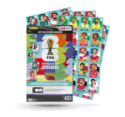 Álbum Copa 2026: Panini lança atualização com Neymar