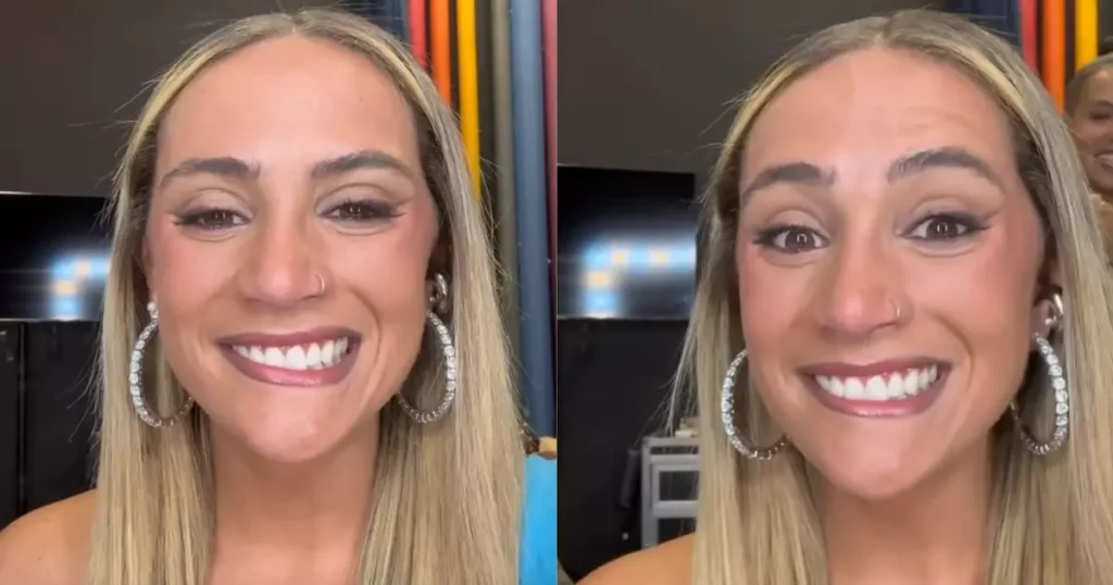 Luísa Perissé relata paralisia facial durante gravação