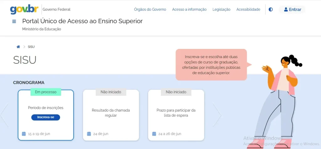 Sisu+ 2026 abre 1.776 vagas em universidades da Paraíba