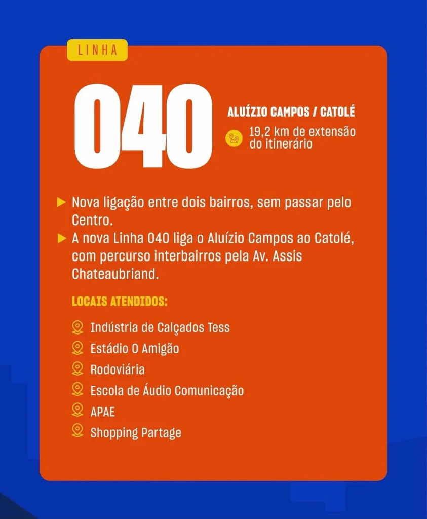 Campina Grande amplia linhas de ônibus a partir de 24/08