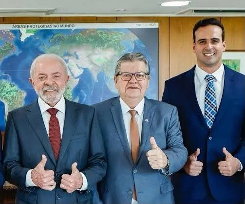 Gravação com Lula integra campanha de João Azevêdo e Lucas