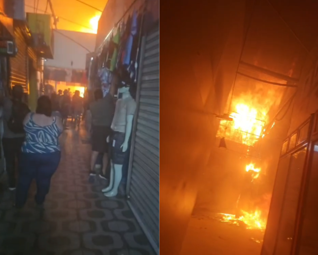 Laudo sobre incêndio no Centro Comercial de Passagem