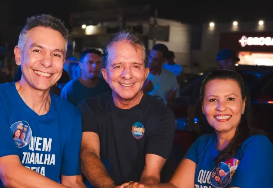 Jane e Emerson Panta promovem adesivaço em Santa Rita