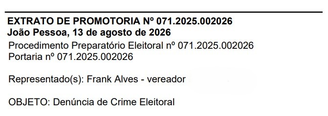 MP Eleitoral investiga vereador por distribuição de óculos