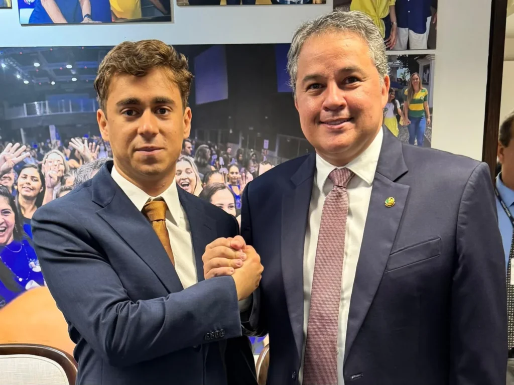 Nikolas pede voto para Efraim na Paraíba e vídeo viraliza